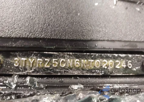 2022 Toyota Tacoma Sr V6 из США, поврежденный, VIN 3TYRZ5CN6NT020246